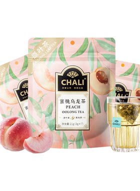 CHALI茶里 蜜桃乌龙雪梨白茶青提乌龙花果茶冷萃茶冷泡茶水果茶包