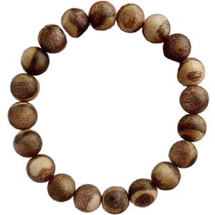 天然乌生圆叶奇楠沉香手串保真海南原木佛珠念珠男女款手链10mm