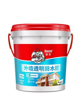德高外墙透明色防水胶无色透明