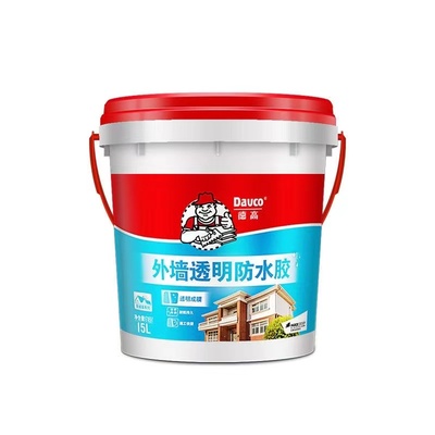 德高外墙透明色防水胶无色透明