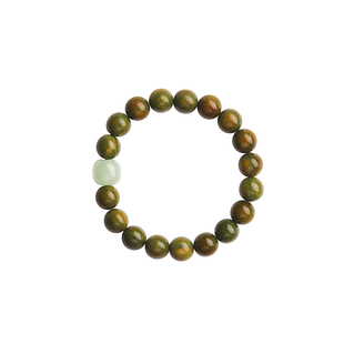 绿檀手串女和田玉转运珠沉香盘玩天然檀木文玩手链男檀香木质佛珠