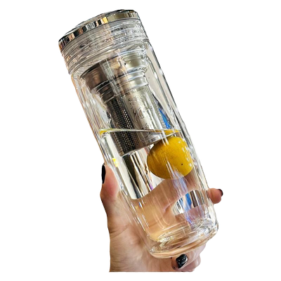 德国双层水杯食品级高硼硅玻璃杯