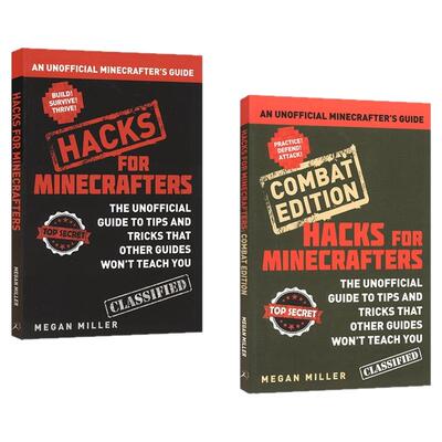 Hacks for Minecrafters Combat Edition 我的世界 妙招合集 Minecraft 非官方指南 创意活动 英文原版进口图书
