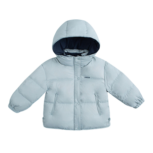 女童羽绒服2025新款冬装短款90绒三防男童宝宝加厚保暖两面穿外套