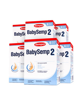 semper2段婴幼儿奶粉800g盒装