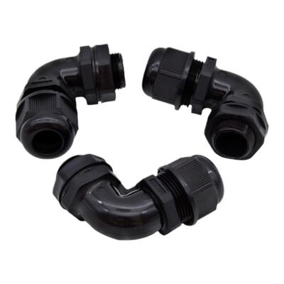 尼龙弯角防水接头直角填料函