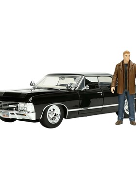 Jada邪恶力量1967雪佛兰Impala SS合金车模汽车.模型 含人偶 1:24