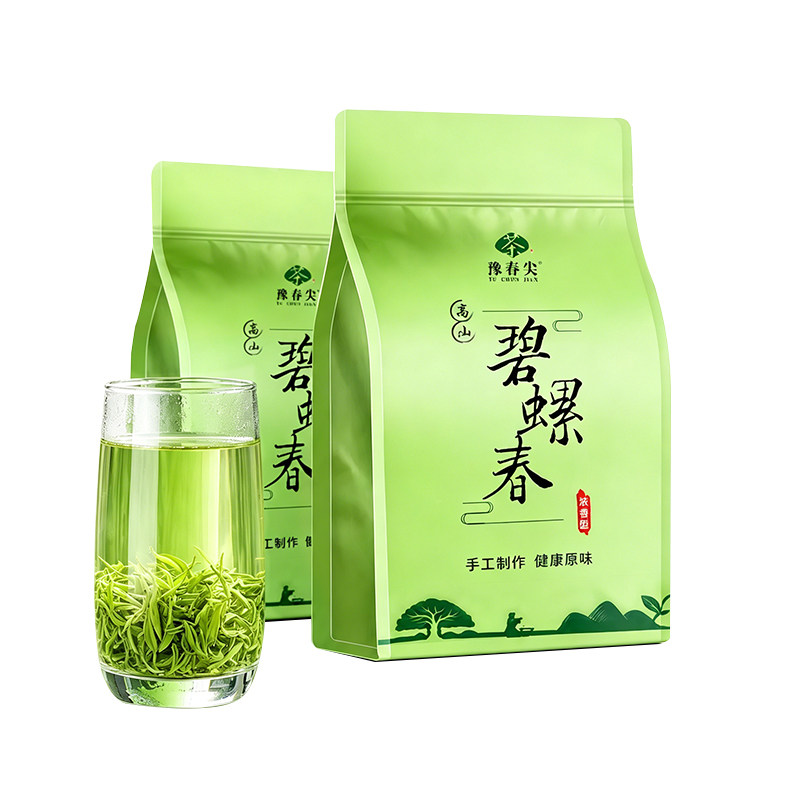 【拍1发2】特级碧螺春茶叶2026新茶高山浓香明前嫩芽春茶口粮绿茶