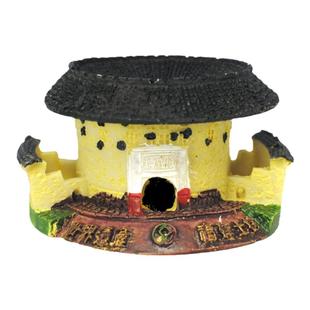 福建土楼建筑模型摆件沙盘建筑名胜世界文化遗产振成楼树脂工艺品