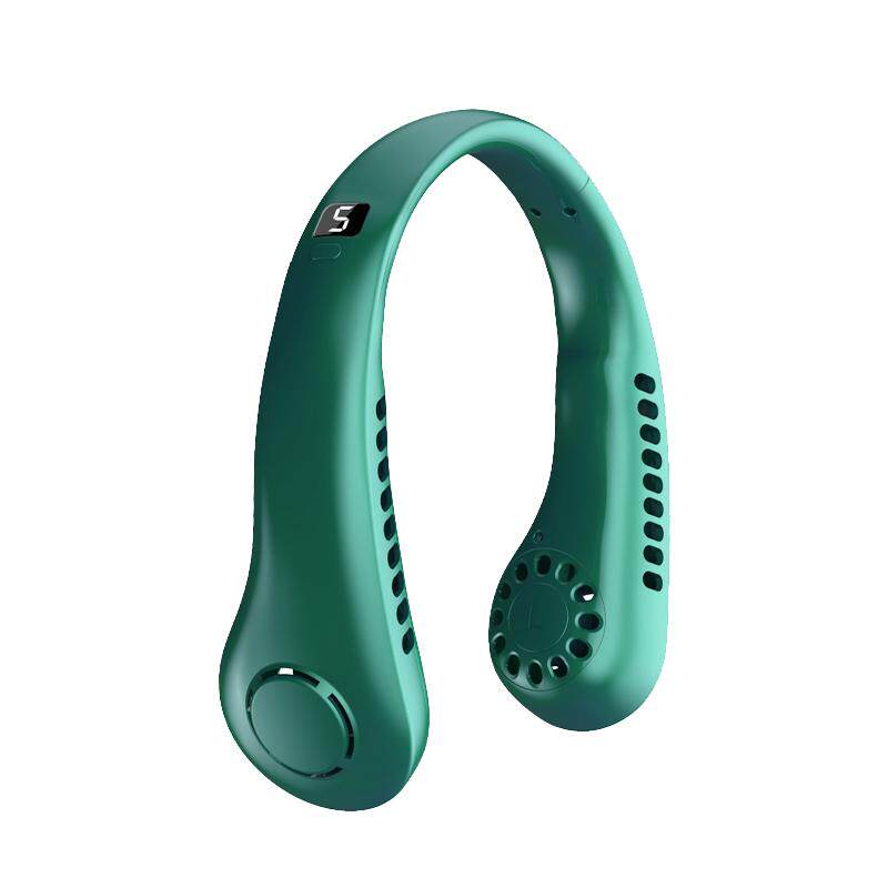 USB便捷式无叶挂脖风扇静音懒人学生户外挂脖运动随身制冷风扇