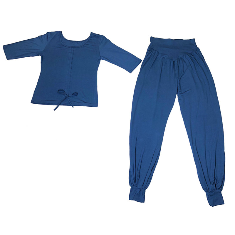 肚皮舞服装练功服2025春夏新款初学者套装裤子莫代尔性感演出服装