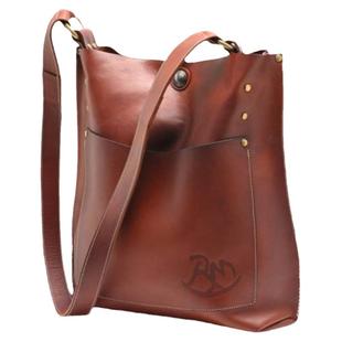 正品 日本REDMOON红月RM-TOUGHBOY-AB复古大容量牛皮单肩斜挎包