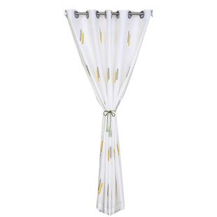 纱帘门帘免打孔安装透光不透人夏季防蚊隔断帘隐私遮挡帘透气蕾丝