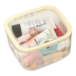 次抛精华收纳盒子桌面亚克力透明桌上化妆品护肤小样小杂物置物架