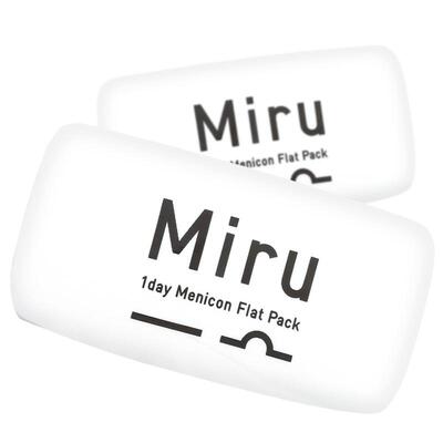 目立康米如miru隐形近视眼镜日抛30片一次性透明非月抛半年抛正品