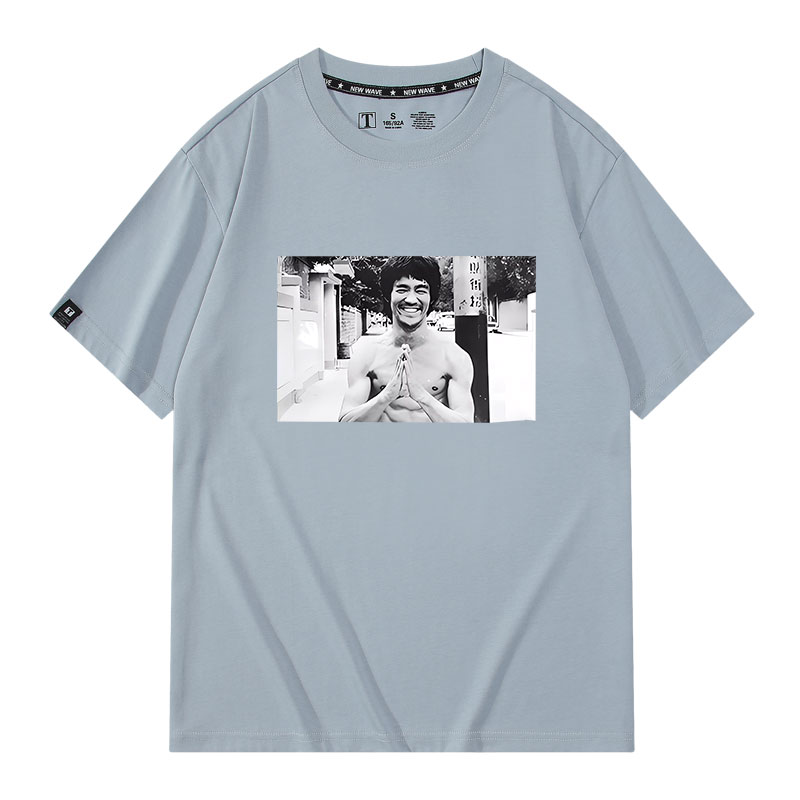 BruceLee李小龙武术短袖