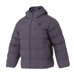 阿迪达斯三叶草棉服男2025冬季新款运动外套防风保暖面包服JX4122