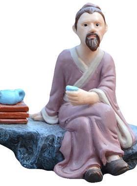 迷你小型人物微景观仿真乡村庭院