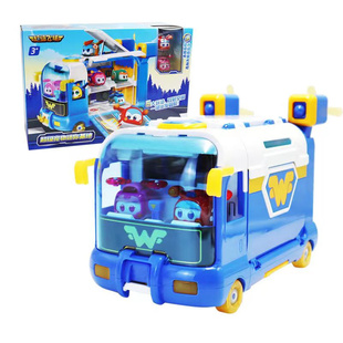 奥迪双钻超级飞侠恐龙集结出发基地儿童变形车玩具礼盒新年礼物男