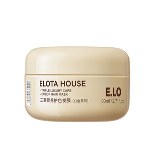 ELOTAHOUSE新西兰羊毛蛋白发膜80ml*1瓶