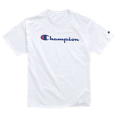 champion字母印花情侣短袖