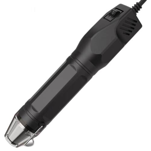 得力迷你热风枪热缩片小型手工diy手持便携式手机维修膜加热工具