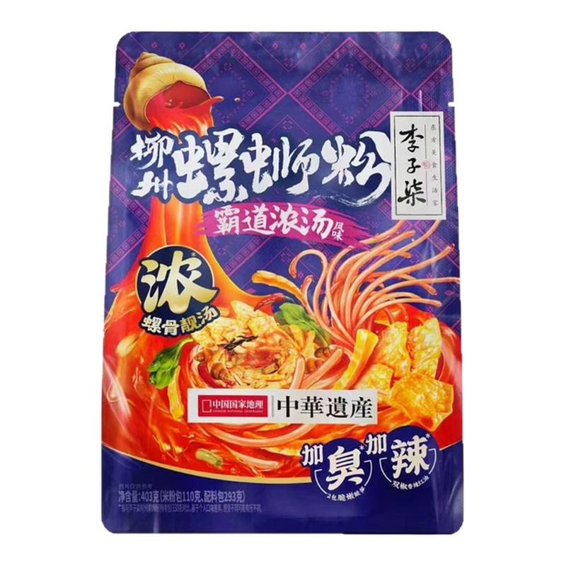 3袋李子柒加辣加臭米粉加量划算
