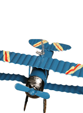 迷你小飞机模型铁艺儿童礼物