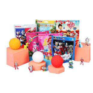 儿童泡澡球洗澡沐浴球日本奥特曼宝宝泡泡浴球浴缸精油入浴球玩具