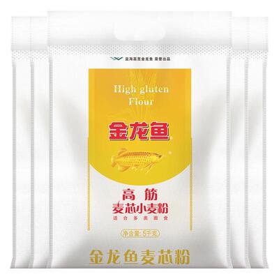金龙鱼高筋麦芯小麦粉5kg×5袋