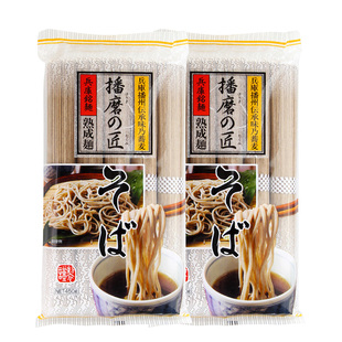 日本播磨之匠荞麦面原装进口播州荞麦冷面代餐拌面2袋神明凉面条