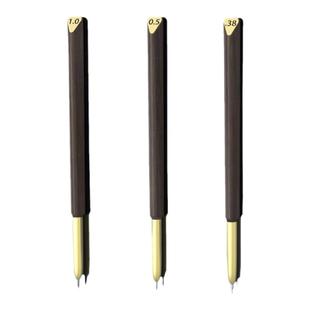 与物共生高光留白划痕笔水彩绘画彩铅细节笔勾线笔超细压痕压线笔