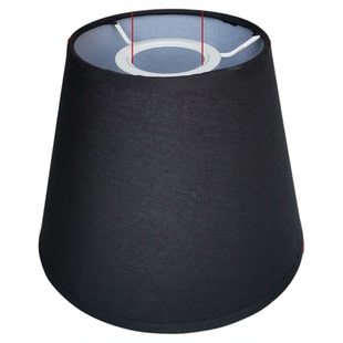 吊线灯布艺灯罩床头小台灯挡光罩客厅钓鱼灯罩子书房北欧壁灯配件