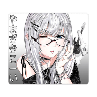 Kuroha Koi复刻鼠标垫fps电竞CS动漫少女二次元电脑游戏办公桌垫