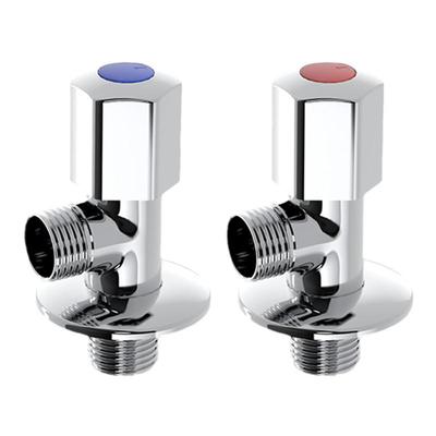 全铜九牧角阀黄铜材质防锈易安装