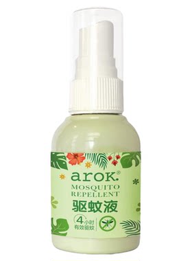 爱儿可arok驱蚊液（驱蚊酯7%）/60ml 丽家宝贝
