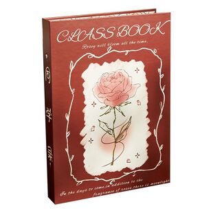 复古玫瑰同学录ins风2025新款高颜值小学生六年级女生毕业纪念册初中生高中活页本