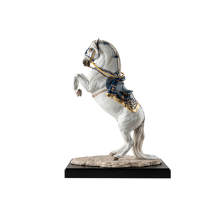 LLADRO雅致 西班牙纯种马 马术学校 陶瓷办公室装饰摆件乔迁礼物