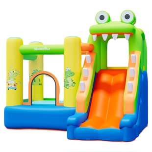 德国圣动儿童充气城堡室内小型家用客厅小型家庭淘气堡滑梯蹦床