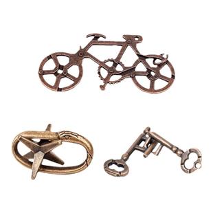 鲁班锁益智玩具高智商儿童成人减压智力扣解环解锁十级难度孔明锁