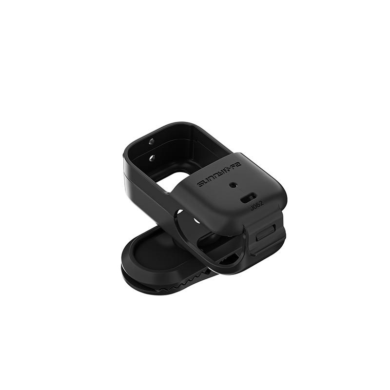 Sunnylife赛迪斯适用于大疆DJI OSMO Nano 360度可横拍竖拍拇指相机背包夹鳄鱼夹衣领夹帽檐夹户外拓展