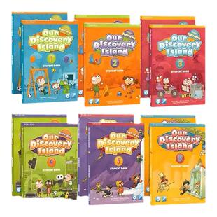 培生朗文 our discovery island 1/2/3/4/5/6级 少儿英语ODI含在线学习账号在家自学英语