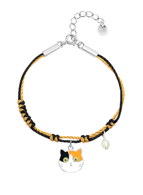 thisness喵星球纯银猫田园编绳