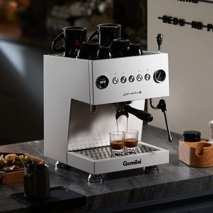 格米莱CRM3026家用咖啡机多锅炉小型智能商业用意式半自动咖啡机