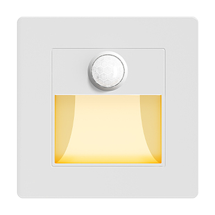 86型智能人体感应地脚灯嵌入式楼梯踏步感应灯人来即亮LED小夜灯