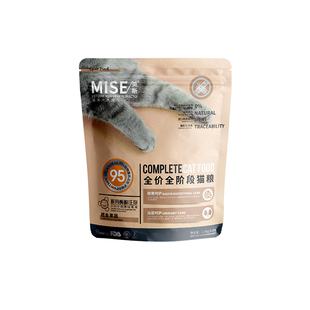 MISE美斯全价全阶段猫粮鳕鱼果蔬无谷3斤20斤布偶蓝猫银渐层专用
