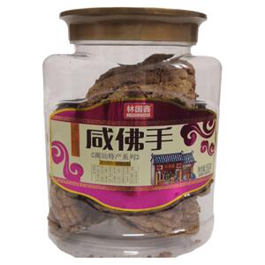 林国鑫咸佛手干老香黄350克罐装