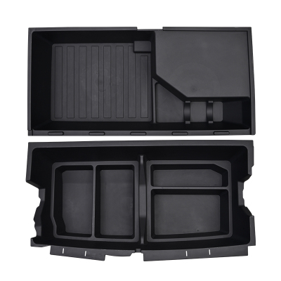 26款奔驰GLC300后备箱储物盒收纳