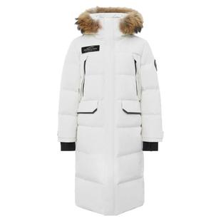 【成毅同款】雪中飞冰雪系列25新男女情侣长羽绒服高端貉子毛加厚