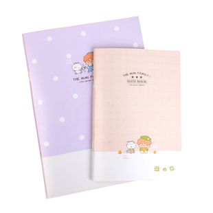 horn号角11mm大方格笔记本1.1cmB5/A5方格本大格子作文本本软抄本子PP防水款笔记本大格子日记本子手帐11mm